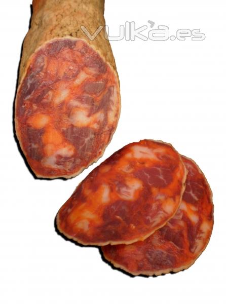 Embutidos Ibéricos de Bellota Nobleza Charra, Chorizo Ibérico de Bellota, elaborado con magro ibérico de bellota ...