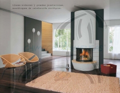 Chimecal chimeneas: lineas modernas y grandes prestaciones, monobloques de calefaccion ecologica