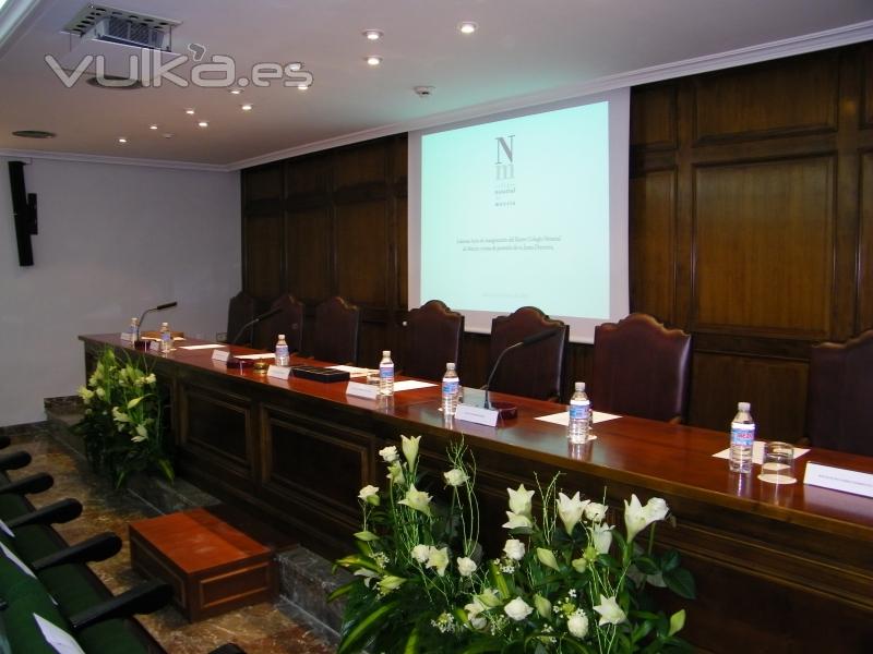 Salón de Actos del Colegio Notarial de Murcia