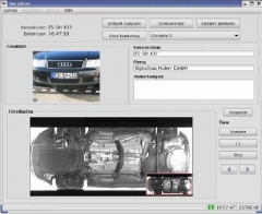 Moderno sistema de scanner de bajos de vehiculos, propio para entornos donde se requiere muy alta seguridad en el
