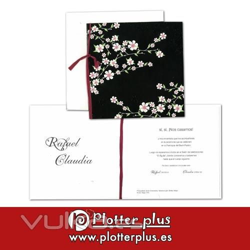 Invitaciones de boda selección en Imprenta Plotterplus