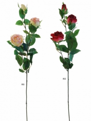 Rama rosas artificiales de calidad oasisdecorcom flores artificiales