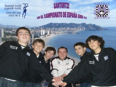 Santurtzi en el campeonato de espana sub-16 de benidorm