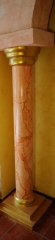 Columna imitacion marmol