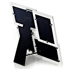 Portafotos aluminio negro 10x15 4f detalle en lallimonacom