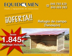 ¡¡oferta!! diseno/equipamiento de instalaciones ¡desde 1845eur refugio de campo!  wwwconstruccionesm