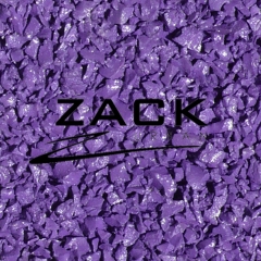 Epdm triturado para pavimentos infantiles violeta