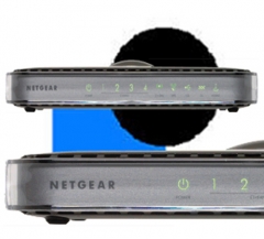 Netgear modem router adsl2+ con punto de acceso a 300mbps 11n y switch de 4 puertos gigabit 24 ghz