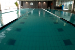 Piscina de 22 metros para nado libre