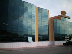 Edificio construido por plumbing tecnology sl  para ubicacion de oficinas situado en mazarron, murc