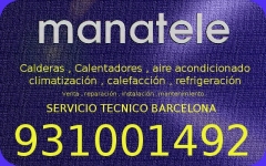 Calentadores,calderas,aire acondicionado,servicio tecnico,Barcelona