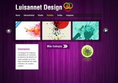 Luisannet arte y tecnologia, empresa de diseno grafico, estudio de diseno paginas web, portfolio 1