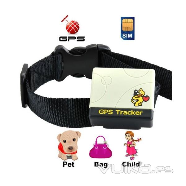 GPS Tracker TK03 con botón SOS incorporado es un elemento de seguridad dirigido a personas y mascota