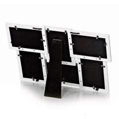 Portafotos aluminio negro 10x15 6f 2 en lallimonacom