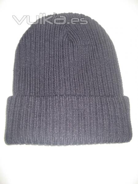 Gorro de lana liso