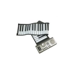 Este piano enrollabe, esta disenado en un tamano mini y compacto