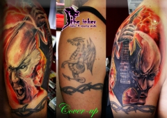 Cover-up free-hand wwwthe-inkercom