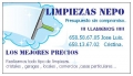 limpiezas en calpe NEPO