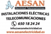 AESAN Electricidad - Telecomunicaciones