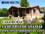 Casa Rural La Huerta de Ananías