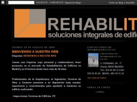 REHABILITE SOLUCIONES INTEGRALES DE EDIFICIOS