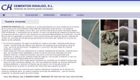 CEMENTOS HIDALGO S.L.