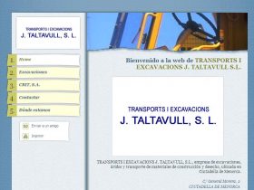 TRANSPORTS I EXCAVACIONS J. TALTAVULL S.L.