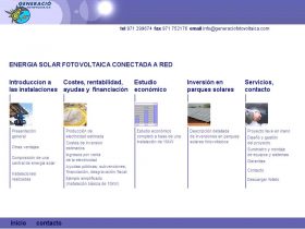 GENERACIÓ FOTOVOLTAICA