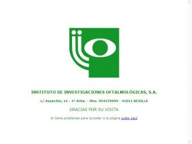 INSTITUTO DE INVESTIGACIONES OFTALMOLÓGICAS