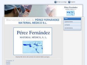 PÉREZ FERNÁNDEZ MATERIAL MÉDICO S.L.