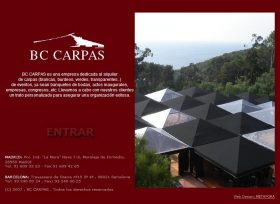 ALQUILER DE CARPAS - BC CARPAS